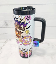 Load image into Gallery viewer, RTS Spooky Vibes Handled Tumbler