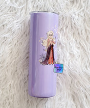 Load image into Gallery viewer, RTS Witchy Sisters Purple Shimmer Tumbler
