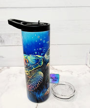 Load image into Gallery viewer, RTS Sublimation Sea Turtle Tumbler
