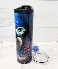 Load image into Gallery viewer, RTS Sublimation Sea Turtle Tumbler
