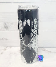 Load image into Gallery viewer, RTS Halloween Argyle Drip Tumbler
