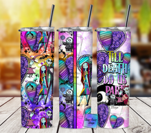 Load image into Gallery viewer, MTO Skeleton Couple Valentine&#39;s Tumbler
