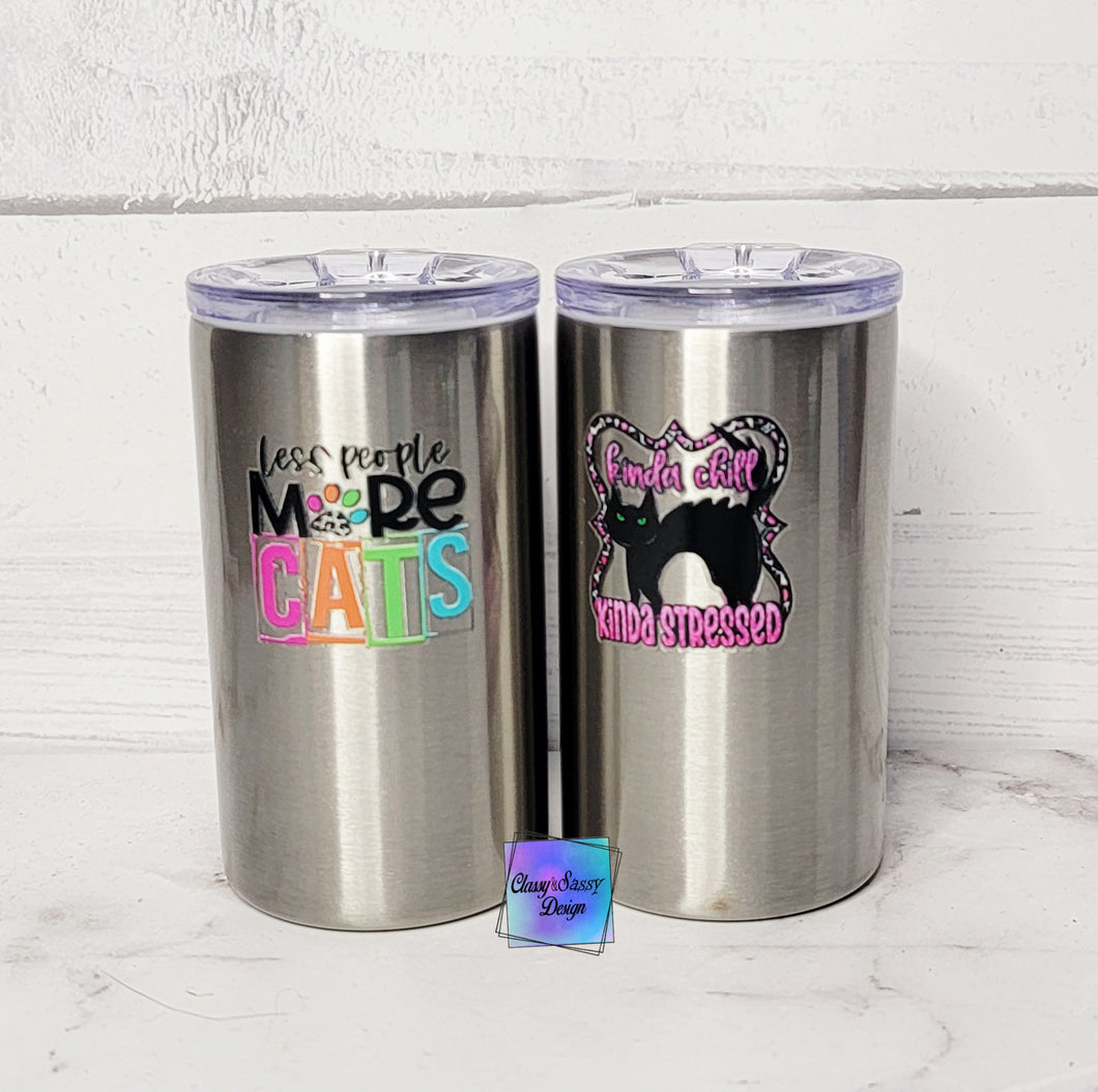 RTS 3oz Mini Cat Tumblers