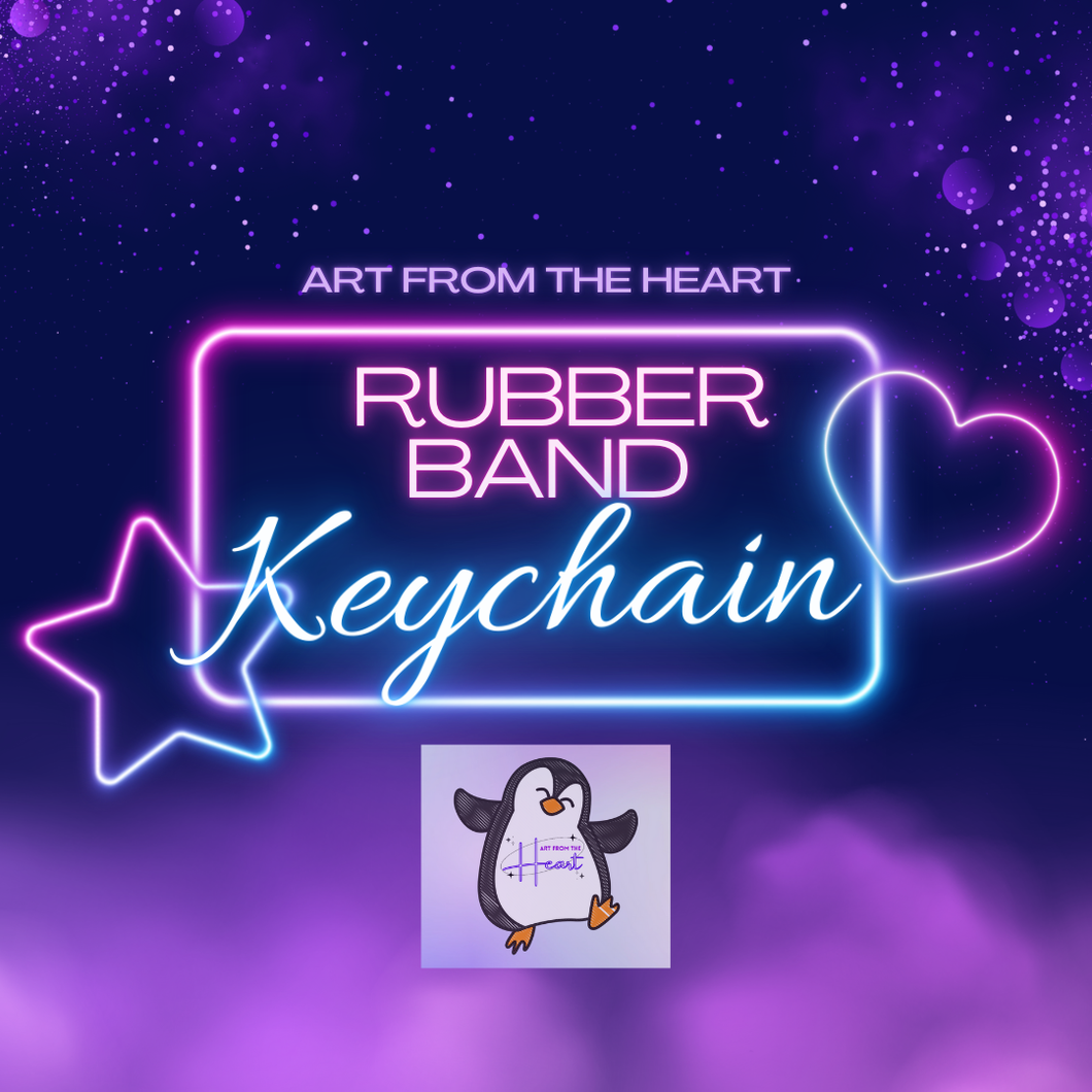 Rubberband Keychain