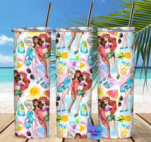 Load image into Gallery viewer, MTO Doll Inspired Princesses Tumbler
