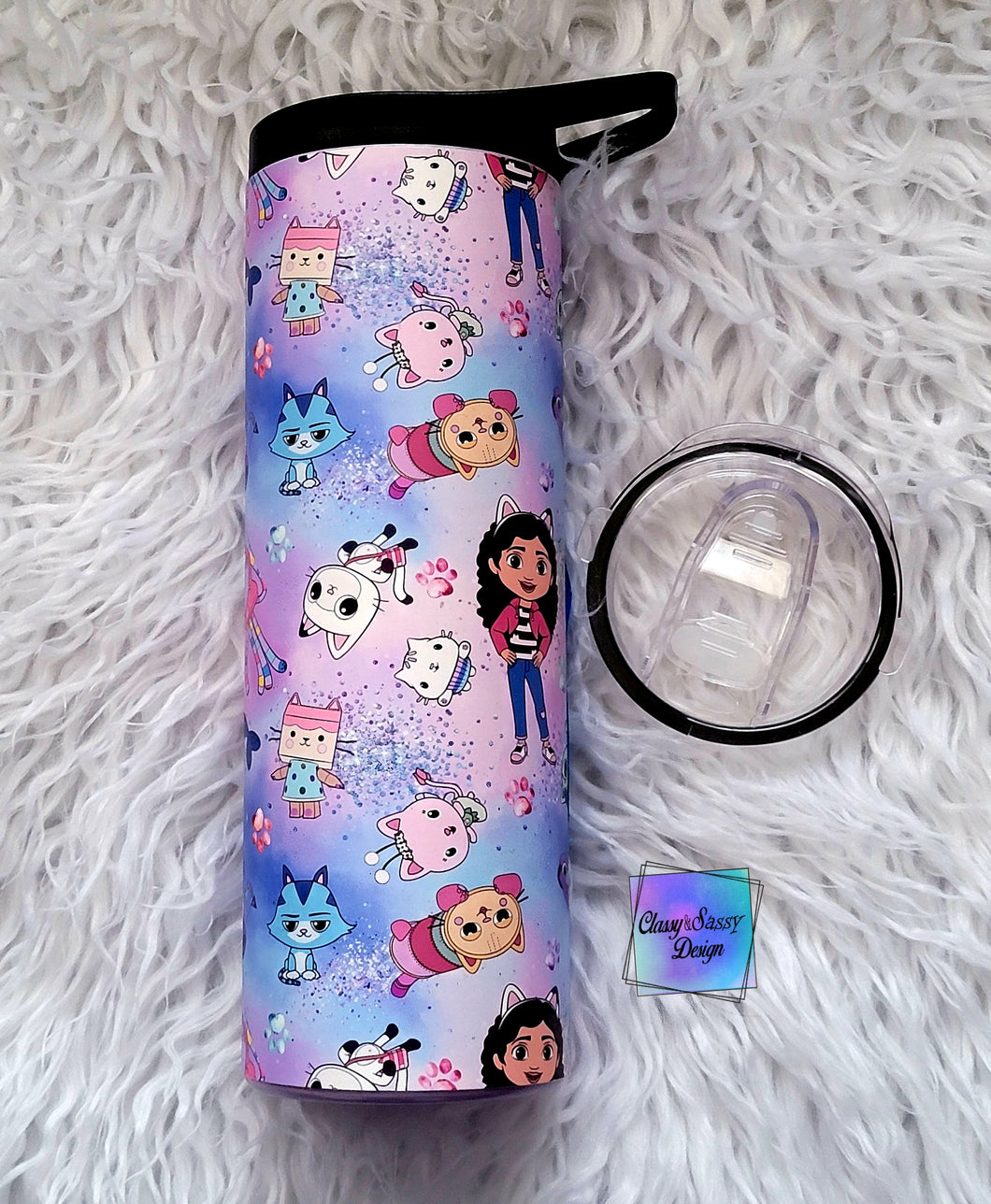 MTO Sublimation Cat Dollhouse Tumbler