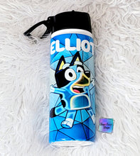Load image into Gallery viewer, MTO Sublimation Blue Dog Tumbler
