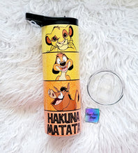 Load image into Gallery viewer, MTO Sublimation Lion Friends Tumbler
