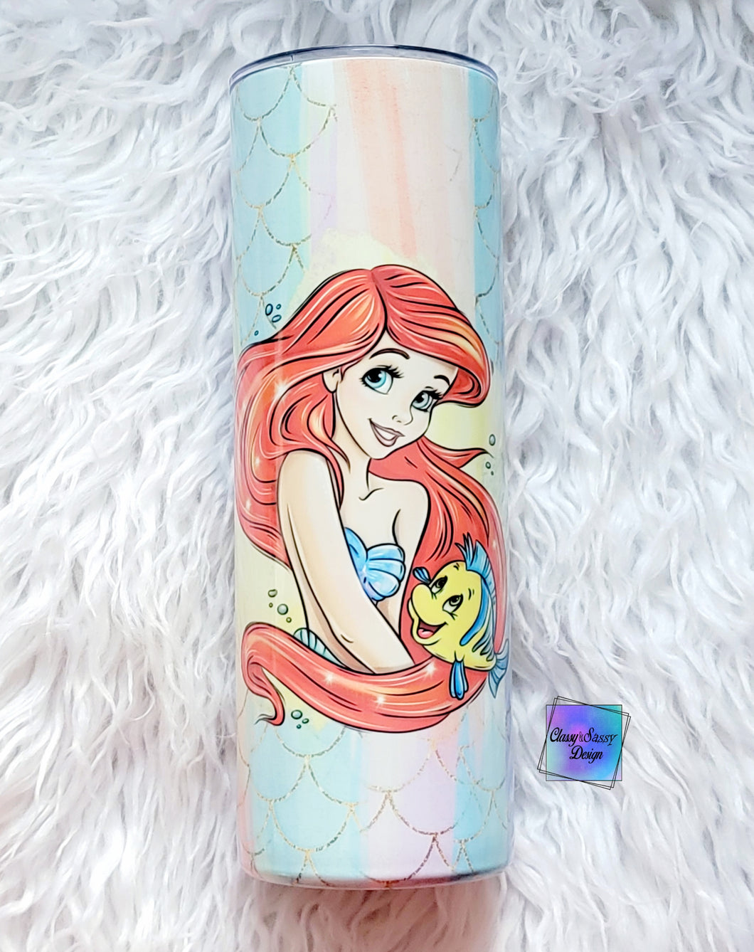 MTO Sublimation Mermaid Tumbler