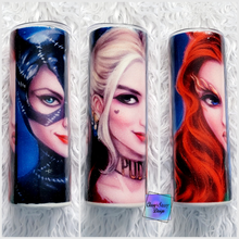 Load image into Gallery viewer, MTO Sublimation Trio of Bad Girls Tumbler
