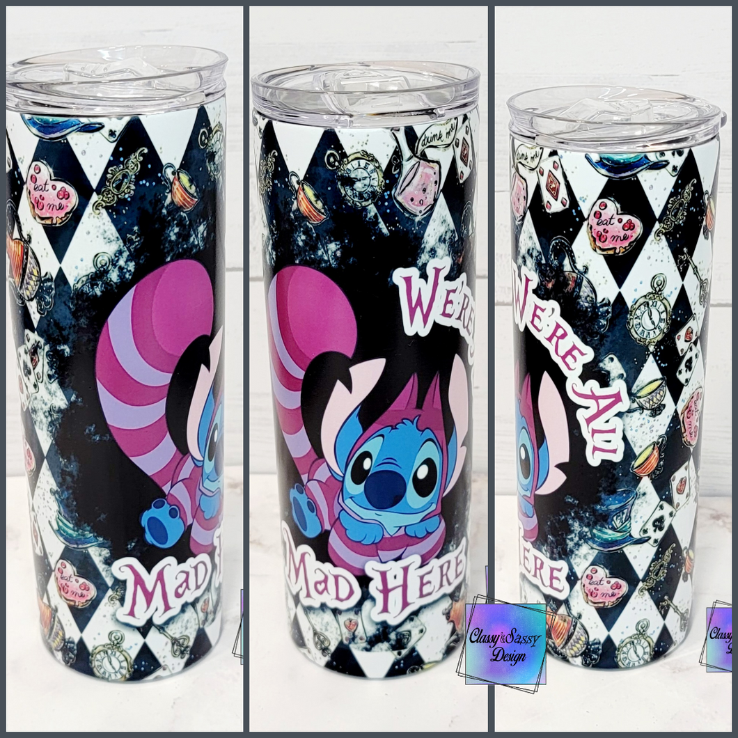 MTO Sublimation 626 Cat Mashup Tumbler