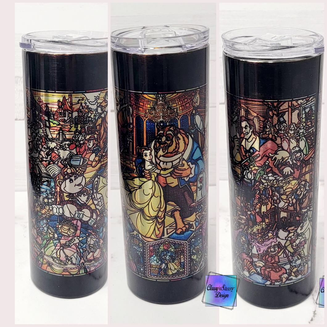 MTO Sublimation B&B Stained Glass Tumbler