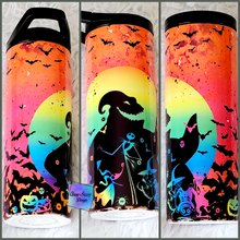 Load image into Gallery viewer, MTO Sublimation Rainbow Nightmare Tumbler

